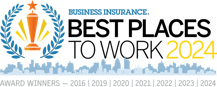 Best Places to Work in Insurance Award 2024
