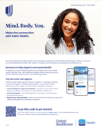 Calm Health App Member Flier