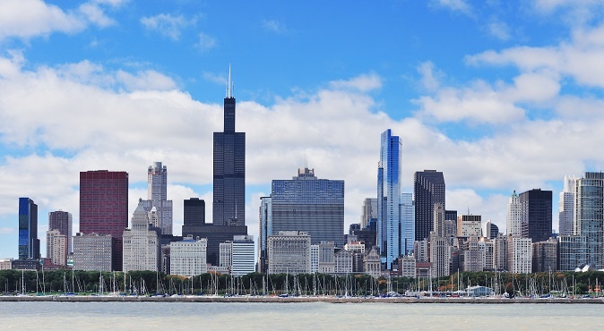 Chicago Skyline 600px