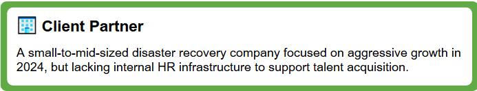 Client Partner Case study 1