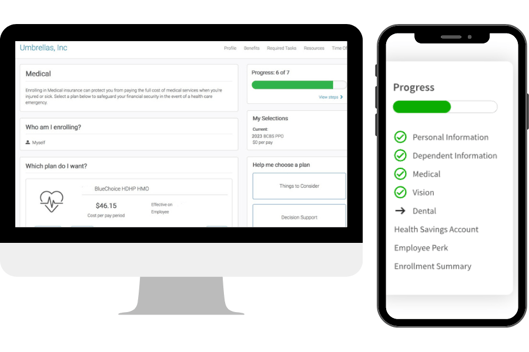 Employee Benefits Enrollment Tool