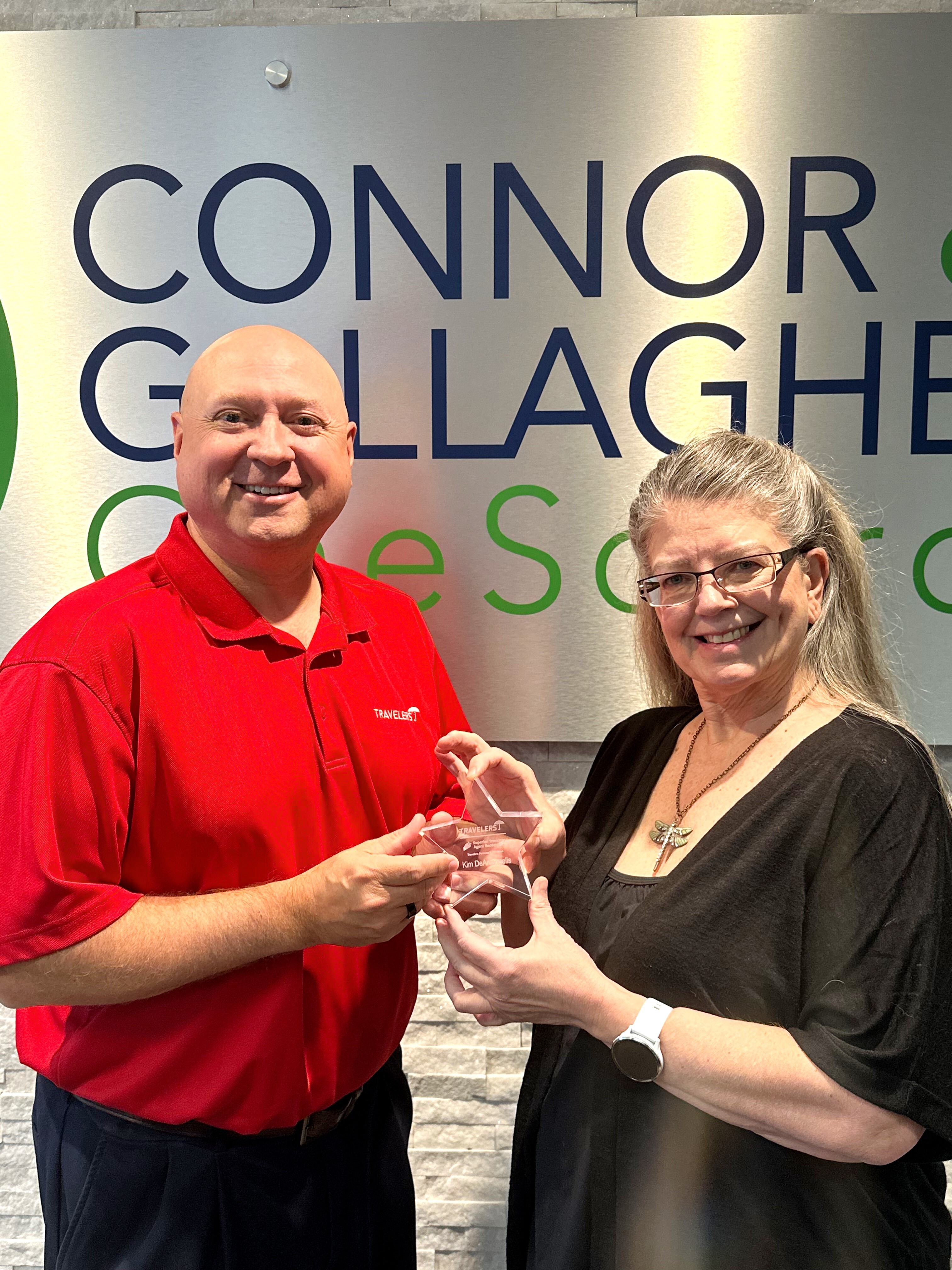 Kim DeArcangelis Travelers Award