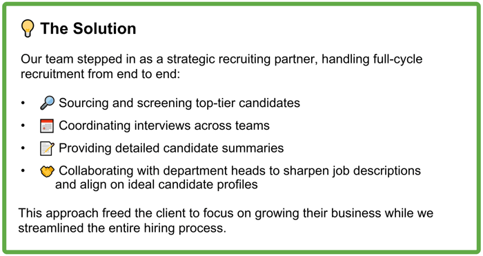 Partner Case Study - The Solution Partner Case Study - The Solution