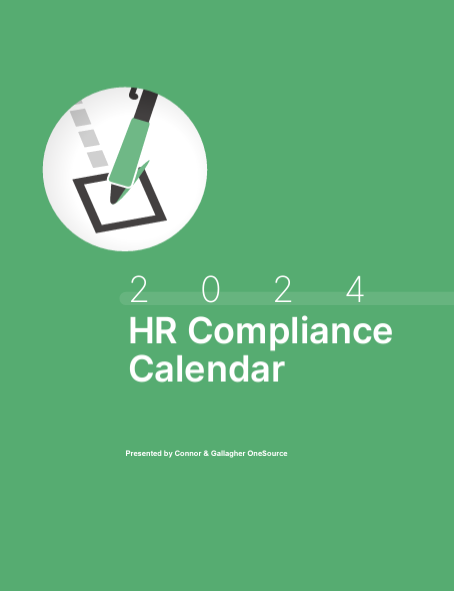 HR Compliance Calendar 2024