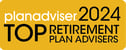 Top Retirement Plan Advisers Award Logo