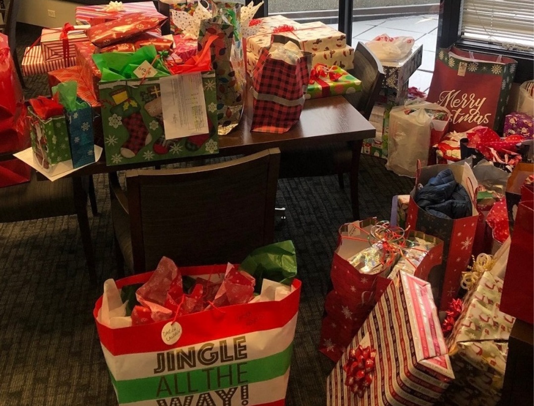 Presents for the Lisle Food Pantry Families-1